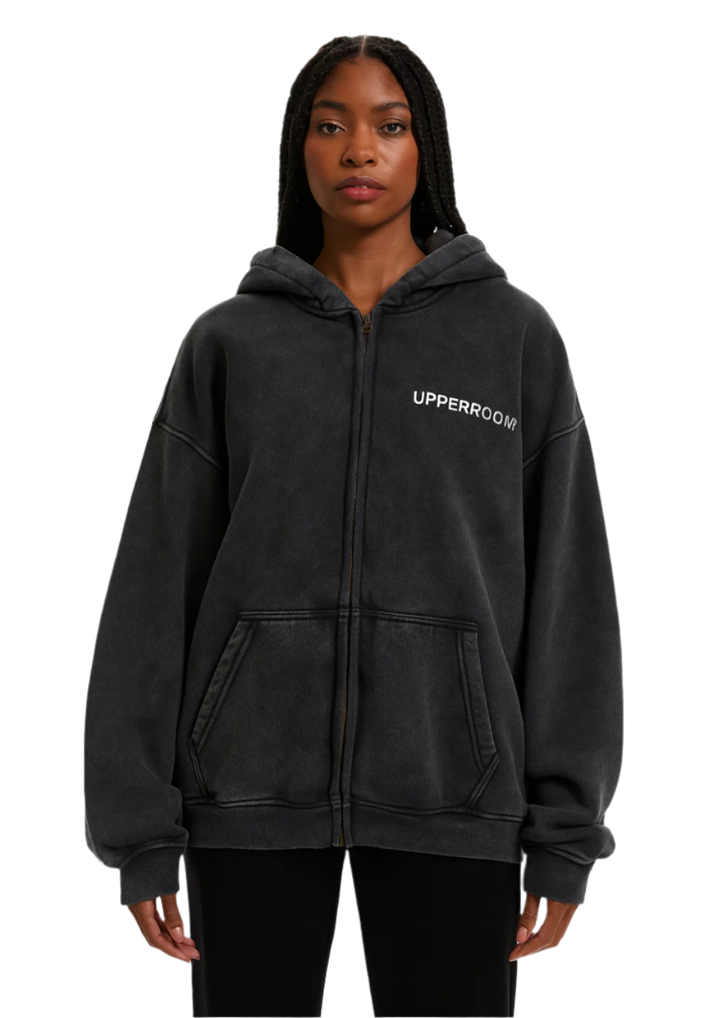 UR25 ‘SHE SEES NOW’ VINTAGE LOGO HOODIE