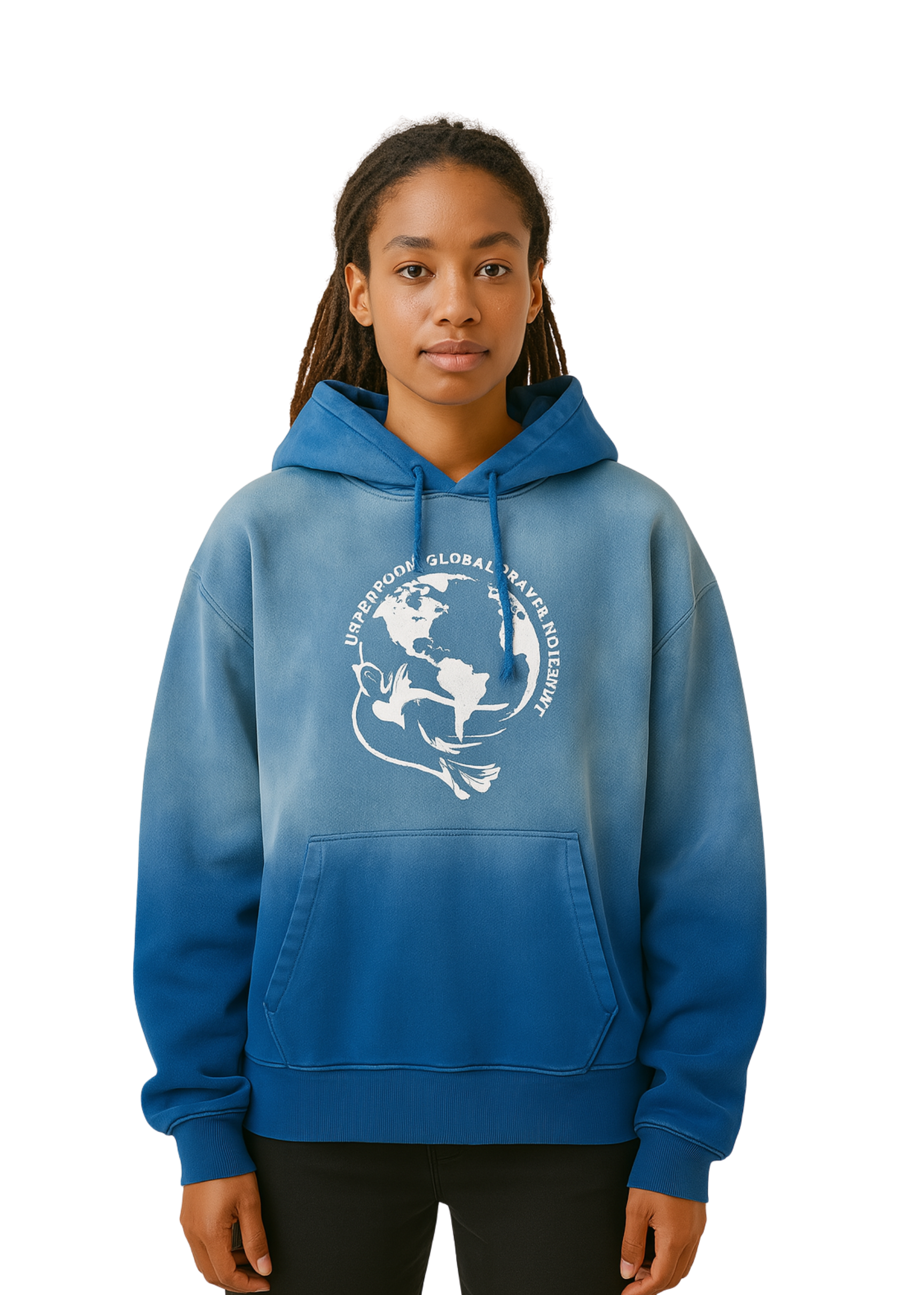 UR25 LOGO - WASHED HOODIE